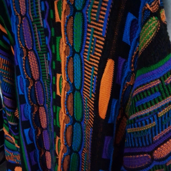 Protege Coogi Style Sweater,  Christine Condition Very Vibrant No Flaws Men's 2X - Picture 6 of 10